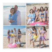 20枚の写真カスタムパーソナライズされた写真 フォトキューブ (正面)