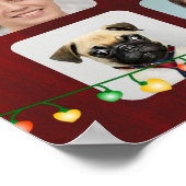 20枚の写真チームブランドのメリークリスマス ポスター (角)