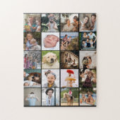 20枚スタイリッシュのコラージュ ジグソーパズル (縦)