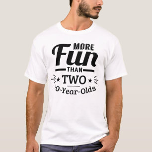 20歳おもしろいのギフト誕生日オールドマンギフトアイディア Tシャツ
