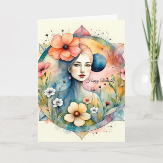 20歳の姪のための誕生日カード カード