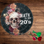 「20歳の死」 - 30歳の誕生日フローラ ダーツボード