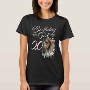 20歳の誕生日おめでとう 馬 バージョン Tシャツ