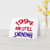 20歳の誕生日のデザイン カード (黄色い花)