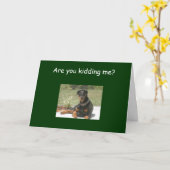 20歳の誕生日のユーモアを冗談で言うの？ カード (黄色い花)