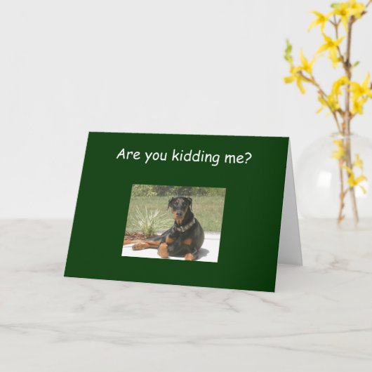 20歳の誕生日のユーモアを冗談で言うの？ カード (黄色い花)