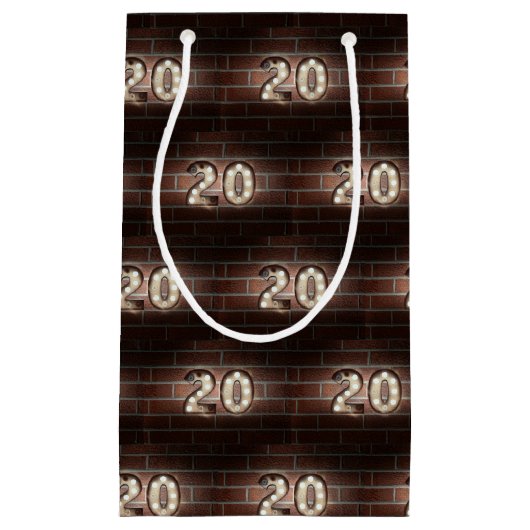 20歳の誕生日を迎えるマルケの灯 スモールペーパーバッグ (正面)