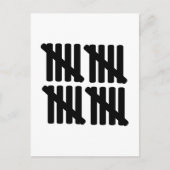 20歳の誕生日 ポストカード (正面)