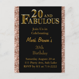 20歳の誕生日 ポストカード