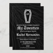 20歳の誕生日 招待状 (正面/裏面)