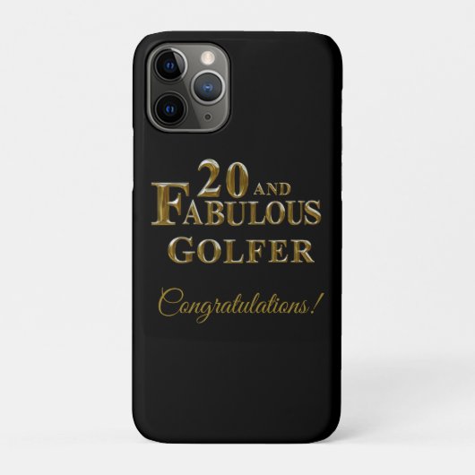 20歳の誕生日 Case-Mate iPhoneケース (裏)