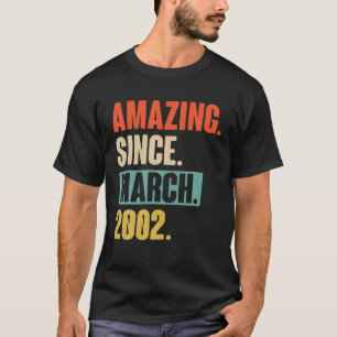 20歳の贈り物 – 2002年3月20日B以来の驚き Tシャツ