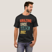 20歳の贈り物 – 2002年3月20日B以来の驚き Tシャツ (正面フル)