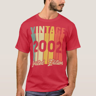 20歳ヴィンテージ2002年限定版20th Bir Tシャツ