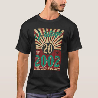 20歳ヴィンテージ2002年限定20回目バート Tシャツ