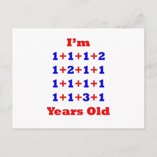 20歳！ ポストカード (正面)