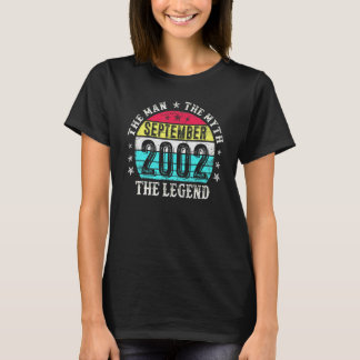20歳 男 神話 伝説 2002年9月 20歳 Tシャツ