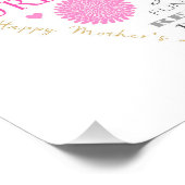 20母の日にあなたを愛する理由。 フォトプリント            (角)