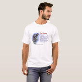 20深いの考え – 天国と地獄のティー Tシャツ (正面フル)