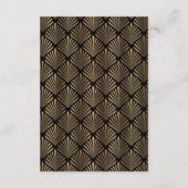 20王室の年代のギャツビー素晴らしの結婚詳細 エンクロージャーカード (裏面)