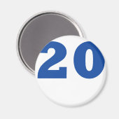 20番！ マグネット (正面/裏面)