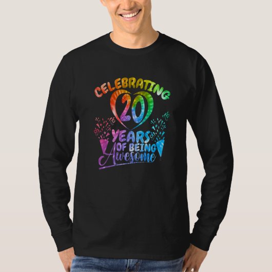20祝年の誕生日素晴らしCos Tシャツ (正面)