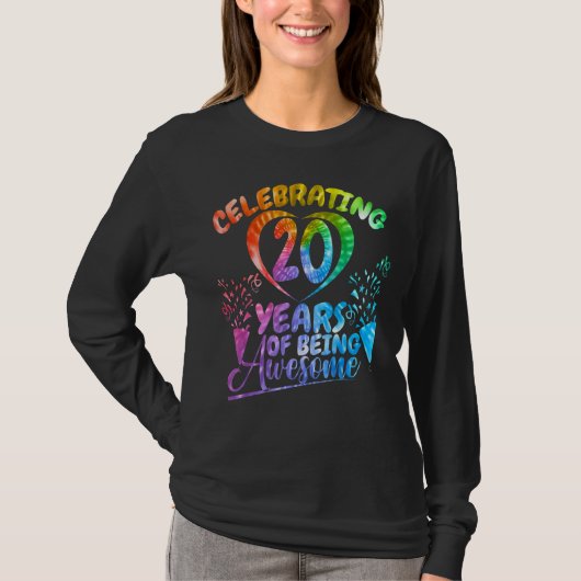20祝年の誕生日素晴らしCos Tシャツ (正面)