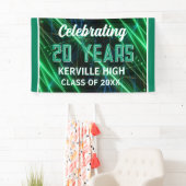 20祝年!グリーンクラス懇親会バナー 横断幕 (インサイチュ)