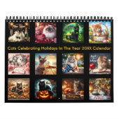 20祝XX年の猫の休日 カレンダー (カバー)