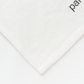 20私があなたを愛する理由20th誕生日コラージュ フリースブランケット (角)