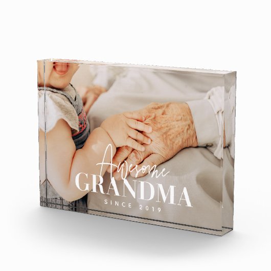20素晴らしXXエレガント年からシンプルおばあちゃん フォトブロック (右)