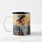 20素晴らしXX以降のグランプシンプルラエレガント写真 ツートーンマグカップ (左)