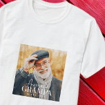 20素晴らしXX以降のグランプシンプルラエレガント写真 Tシャツ<br><div class="desc">セリシンプルフとモダンタイポグラフィで構成され、デザイン写真を追加カスタムする</div>