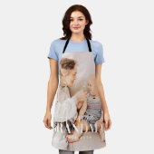 20素晴らしXX年からシンプルおばあエレガントちゃん エプロン (着用した状態)