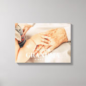 20素晴らしXX年からシンプルおばあエレガントちゃん キャンバスプリント (正面)