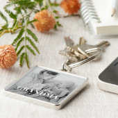 20素晴らしXX年からシンプルおばあエレガントちゃん キーホルダー (側面)