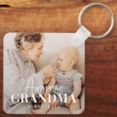 20素晴らしXX年からシンプルおばあエレガントちゃん キーホルダー (裏面)