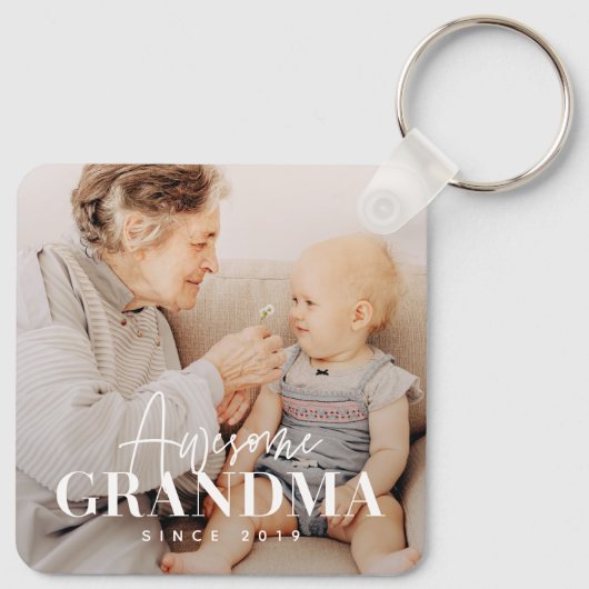 20素晴らしXX年からシンプルおばあエレガントちゃん キーホルダー (裏面)