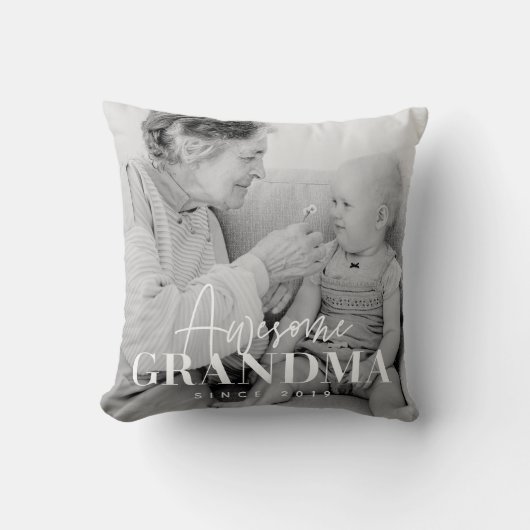 20素晴らしXX年からシンプルおばあエレガントちゃん クッション (正面)