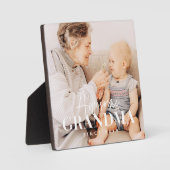 20素晴らしXX年からシンプルおばあエレガントちゃん フォトプラーク (正面)