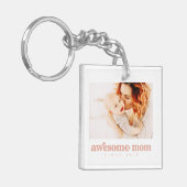 20素晴らしXX年の母モダン母の日から キーホルダー (正面左)