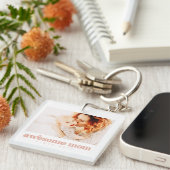 20素晴らしXX年の母モダン母の日から キーホルダー (正面右)