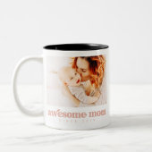 20素晴らしXX年の母モダン母の日から ツートーンマグカップ (左)