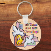 20結婚周年 キーホルダー (正面)