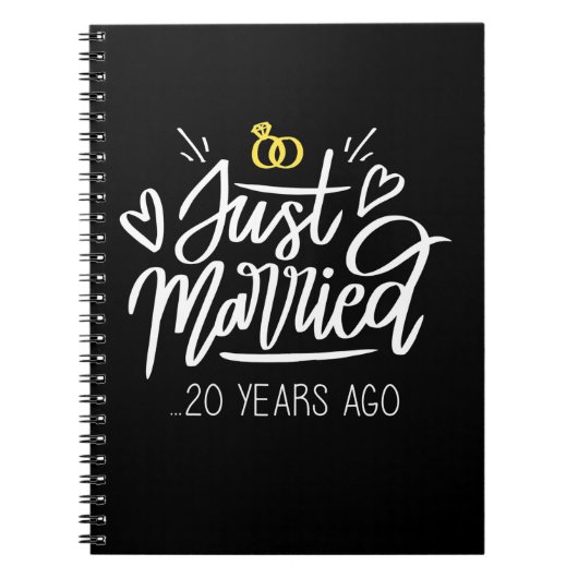 20結婚周年 ノートブック (正面)