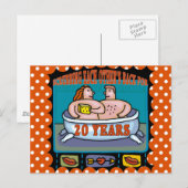 20結婚周年 ポストカード (正面/裏面)