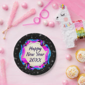 20絵を描xx年20月7日の夜の空のリボン ペーパープレート (パーティー)