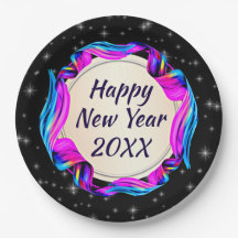 20絵を描xx 9年の新年を迎えるナイトスカイのリボン