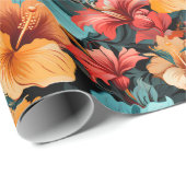 #20花柄 ラッピングペーパー (ロールコーナー)