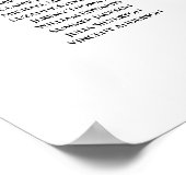 20表ほこりっぽいピンクのフローラ結婚の座席表 ポスター (角)